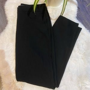 Black RW&Co Slim Leg Curvy Trouser